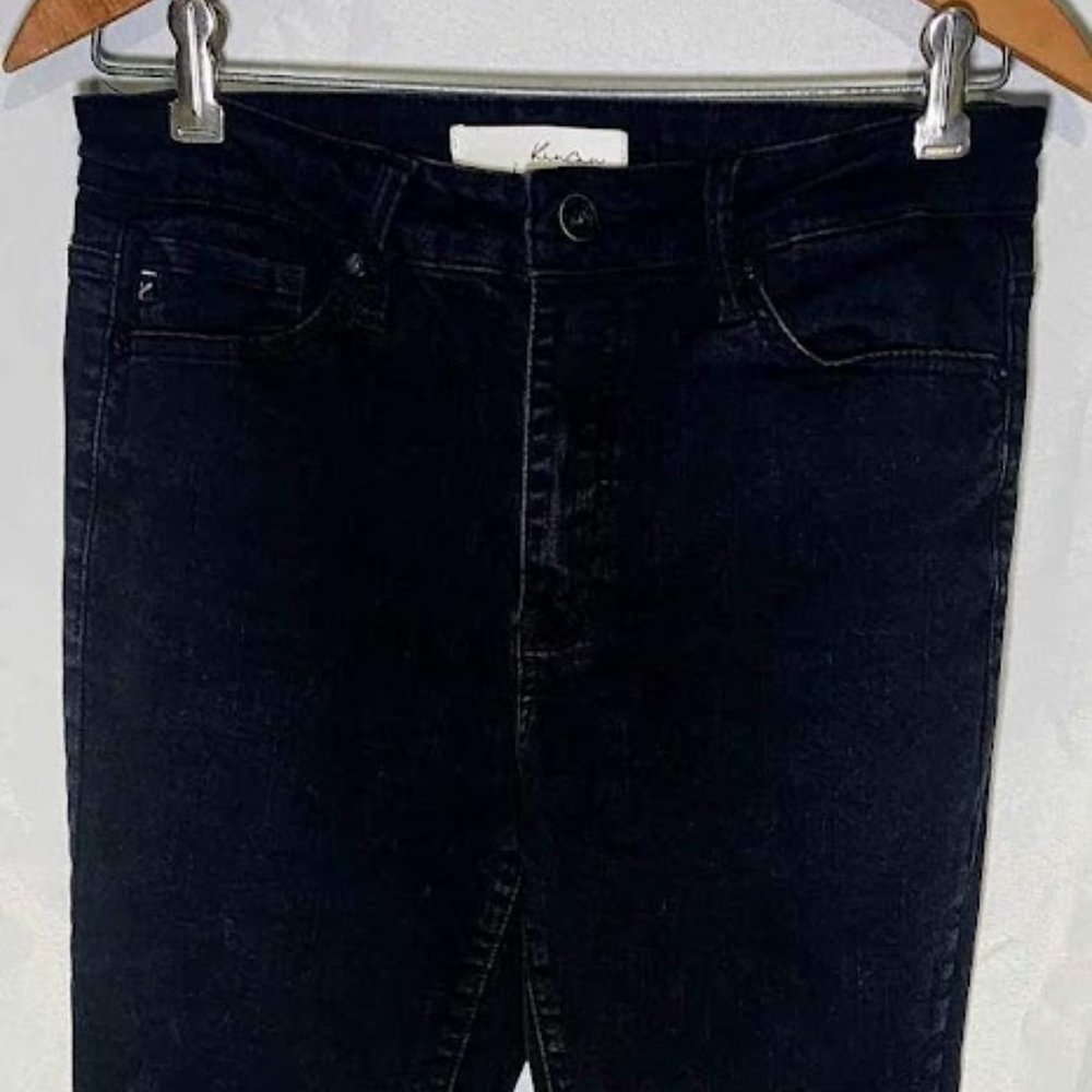 Kancan Black Logan High Rise Super Skinny Size 28